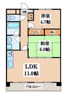 ツールド・オルフェ【5階】の間取り