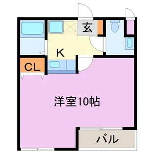 メゾンメロディア【4階】の間取り