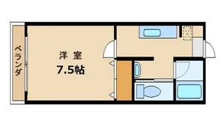 シャルマン【1階】の間取り
