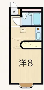ベルピア杉田第1【1階】の間取り