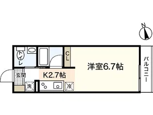 Perfetto【2階】の間取り