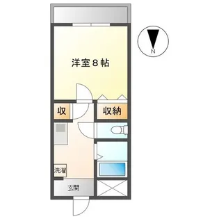 サンヒルズ下中田【2階】の間取り