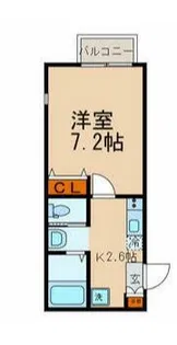 キャメル秋津V【2階】の間取り