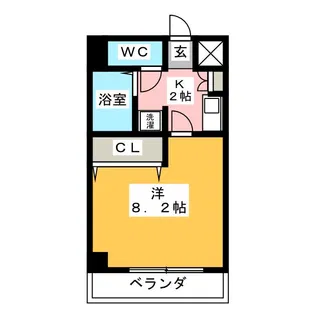 KONSORTE松原【7階】の間取り