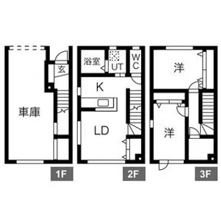 パレス拓北【2階】の間取り