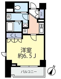 スカイコート文京新大塚【4階】の間取り