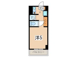 ルクレ青葉台【4階】の間取り