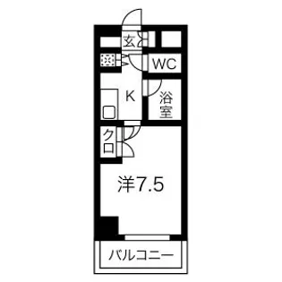 フォーシーズン【3階】の間取り