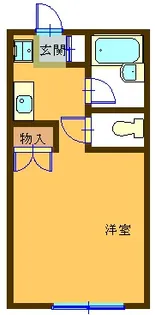 エミシオン【1階】の間取り