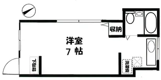 細田ハウス【1階】の間取り