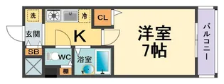 平和ビル【3階】の間取り