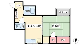 ハイコーポサカノ新庄【3階】の間取り