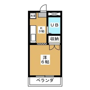 レジデンス【2階】の間取り