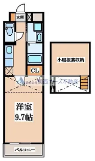ガーデン・テラス・マム【2階】の間取り