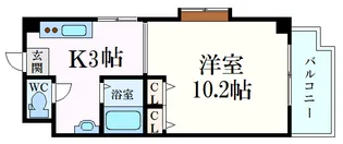 フレーバー【5階】の間取り