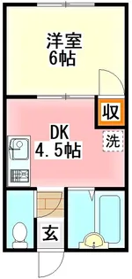 めぐみハイツ【2階】の間取り
