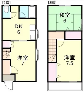 岡山県倉敷市水江【一戸建】の間取り