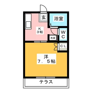 アーバンヒルズ【1階】の間取り