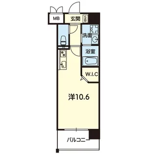 1Rの間取り画像
