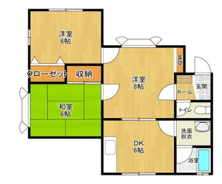 コーポいとう A【2階】の間取り