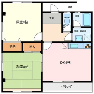 Cest la vie【2階】の間取り