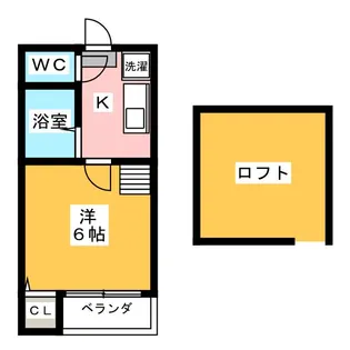 Luna Court【1階】の間取り