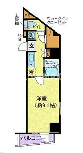 リクレイシア西麻布I番館【7階】の間取り