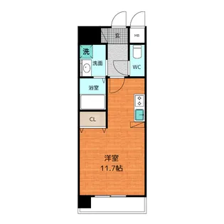 Casa Lume【カーサ ルーメ】【2階】の間取り