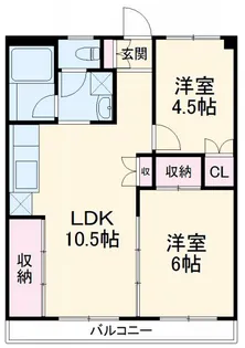 渋谷コート2号館【1階】の間取り