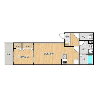 ジーメゾン伊勢原高森【2階】の間取り