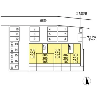 フリーデン国分【1階】の地図