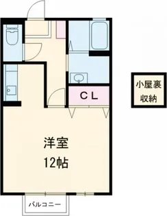 セジュール見和【2階】の間取り