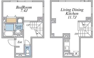 LEGALAND武蔵小山ANNEXの間取り