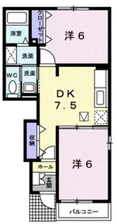 スターレジデンス【1階】の間取り