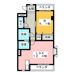 ラフィーネ【3階】の間取り