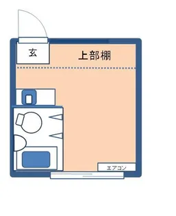 1Rの間取り画像