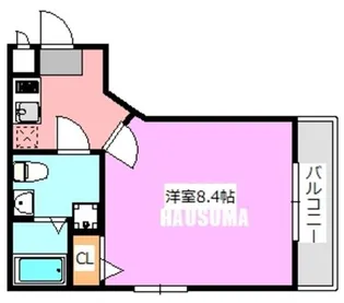 東京都足立区扇2【マンション】の間取り