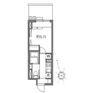 SOLASIA residence 学芸大学II(ソラシアレジデンス)【3階】の間取り