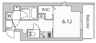GranDuo高円寺II【4階】の間取り