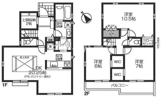 千葉県船橋市三山4【一戸建】の間取り