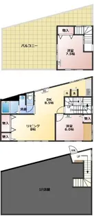 埼玉県さいたま市浦和区常盤4【一戸建】の間取り