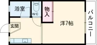 クレインハイツ【2階】の間取り