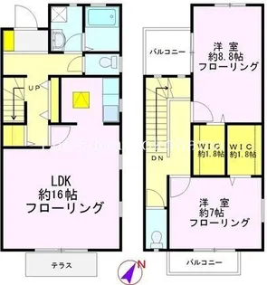 グリーンパレス斎藤分IV【1階】の間取り
