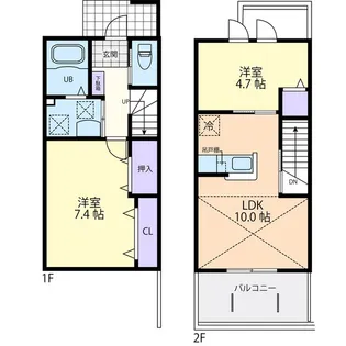 Merci(メルシー)の間取り