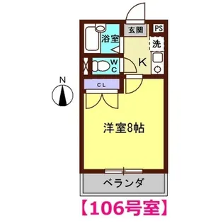 アヴェニール【1階】の間取り