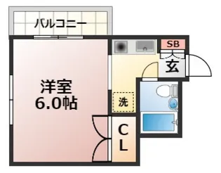 本多ビル【1階】の間取り