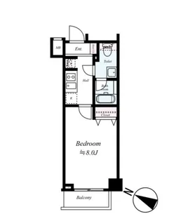 レヴィーガ板橋徳丸【2階】の間取り
