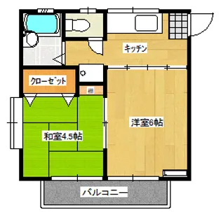 アリス深谷第1【2階】の間取り