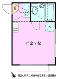1Rの間取り画像
