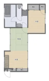 群馬県高崎市鼻高町【一戸建】の間取り